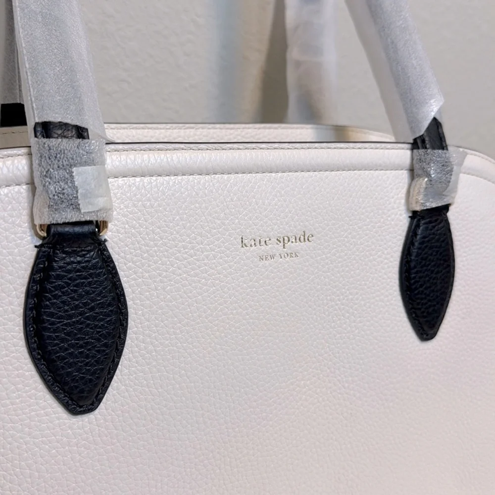 NWT Kate Spade Taylor Colorblocked Pebbled Leather Large Tote - Picture 3 of 13